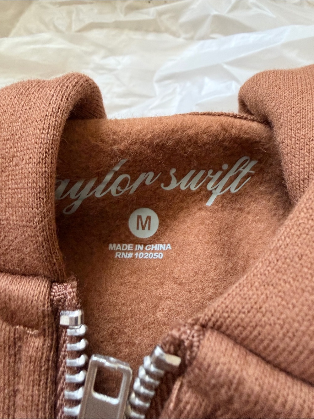 NEW Taylor Swift Acoustic Piano Surprise Song Zip Up Hoodie - Picture 5 of 8